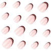 12 Sizes-24 Pcs Press On Nails JP4155