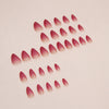 12 Sizes-24 Pcs Press On Nails W1485