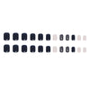 12 Sizes-24 Pcs Press On Nails W1405