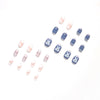 12 Sizes-24 Pcs Press On Nails JP1373