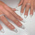 12 Sizes-24 Pcs Press On Nails W078