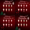 Christmas Press On Nails-2 Sets Mixed Pack (48PCS Total) xmas-9
