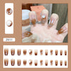12 Sizes-24 Pcs Press On Nails Z611