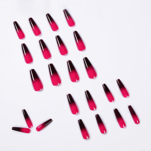 12 Sizes-24 Pcs Press On Nails JP1009