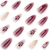 12 Sizes-24 Pcs Press On Nails JP3777