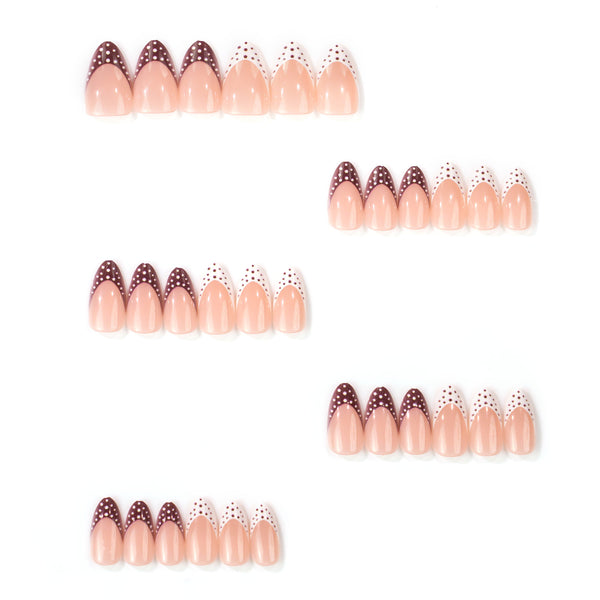 15 Sizes-30 Pcs Press On Nails DM-690