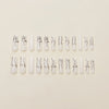 12 Sizes-24 Pcs Press On Nails Y186