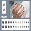 12 Sizes-24 Pcs Press On Nails Z082