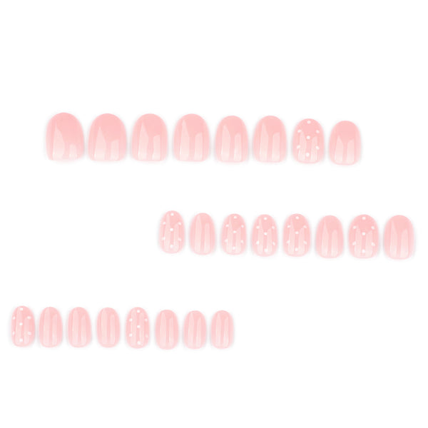 12 Sizes-24 Pcs Press On Nails JP4370