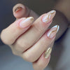 12 Sizes-24 Pcs Press On Nails JP3752