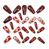 12 Sizes-24 Pcs Press On Nails Y1617