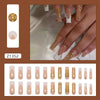 12 Sizes-24 Pcs Press On Nails Z1352