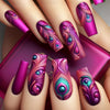 12 Sizes-24 Pcs Press On Nails Y465