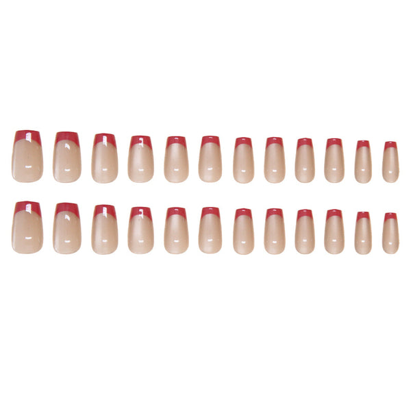 12 Sizes-24 Pcs Press On Nails MY086