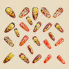 12 Sizes-24 Pcs Press On Nails Y1005