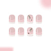 12 Sizes-24 Pcs Press On Nails C1883