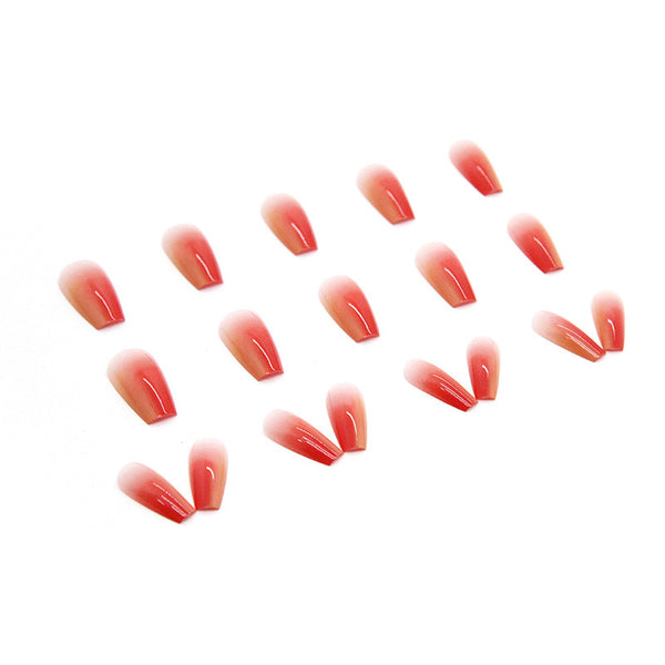 12 Sizes-24 Pcs Press On Nails W190