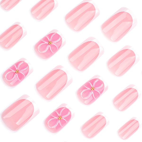 12 Sizes-24 Pcs Press On Nails JP3513