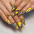 12 Sizes-24 Pcs Press On Nails JP3018
