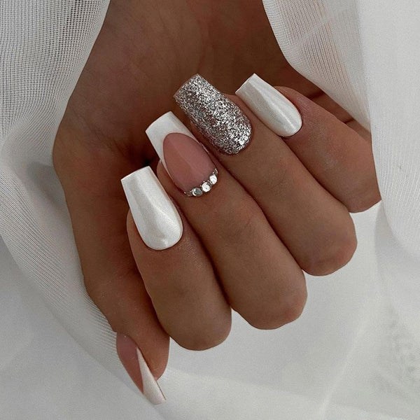 12 Sizes-24 Pcs Press On Nails Z684