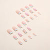 12 Sizes-24 Pcs Press On Nails Z626