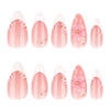 12 Sizes-24 Pcs Press On Nails JP4327
