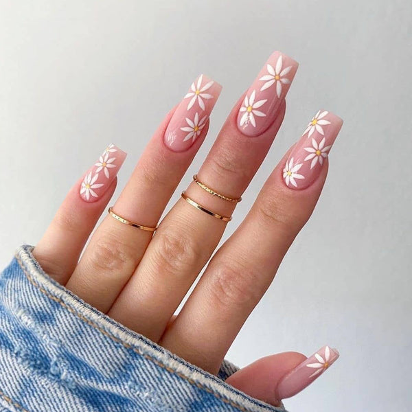 12 Sizes-24 Pcs Press On Nails JP1149