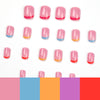12 Sizes-24 Pcs Press On Nails JP1354