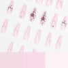 12 Sizes-24 Pcs Press On Nails JP1594
