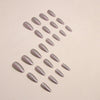 12 Sizes-24 Pcs Press On Nails W1300