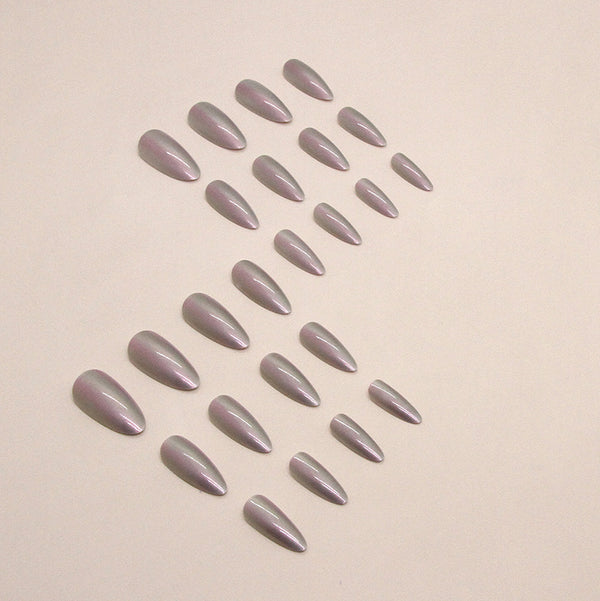 12 Sizes-24 Pcs Press On Nails W1300