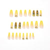 12 Sizes-24 Pcs Press On Nails JP1841