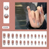 12 Sizes-24 Pcs Press On Nails R281
