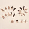12 Sizes-24 Pcs Press On Nails Z556