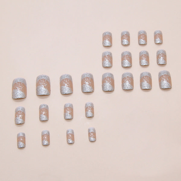 12 Sizes-24 Pcs Press On Nails W2181