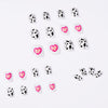 12 Sizes-24 Pcs Press On Nails JP995