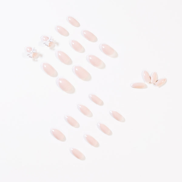 12 Sizes-24 Pcs Press On Nails JP1213