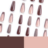 12 Sizes-24 Pcs Press On Nails JP2899