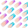12 Sizes-24 Pcs Press On Nails JP3388