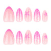 12 Sizes-24 Pcs Press On Nails JP3946