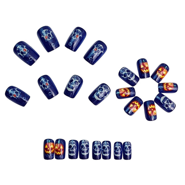 12 Sizes-24 Pcs Press On Nails y2056-24