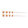 12 Sizes-24 Pcs Press On Nails F084