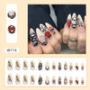 12 Sizes-24 Pcs Press On Nails W774