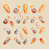 12 Sizes-24 Pcs Press On Nails Y882