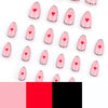 12 Sizes-24 Pcs Press On Nails JP3631