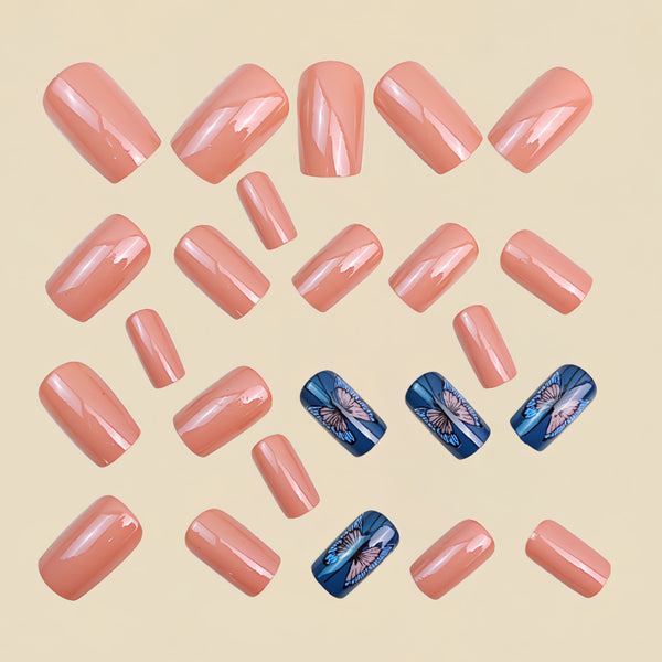 12 Sizes-24 Pcs Press On Nails Y1775