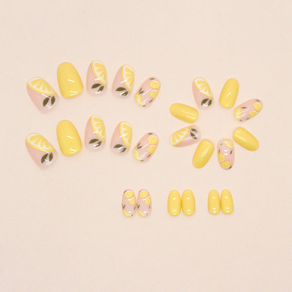 12 Sizes-24 Pcs Press On Nails W938