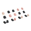12 Sizes-24 Pcs Press On Nails R616