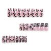 12 Sizes-24 Pcs Press On Nails JP2892