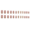 12 Sizes-24 Pcs Press On Nails W1333